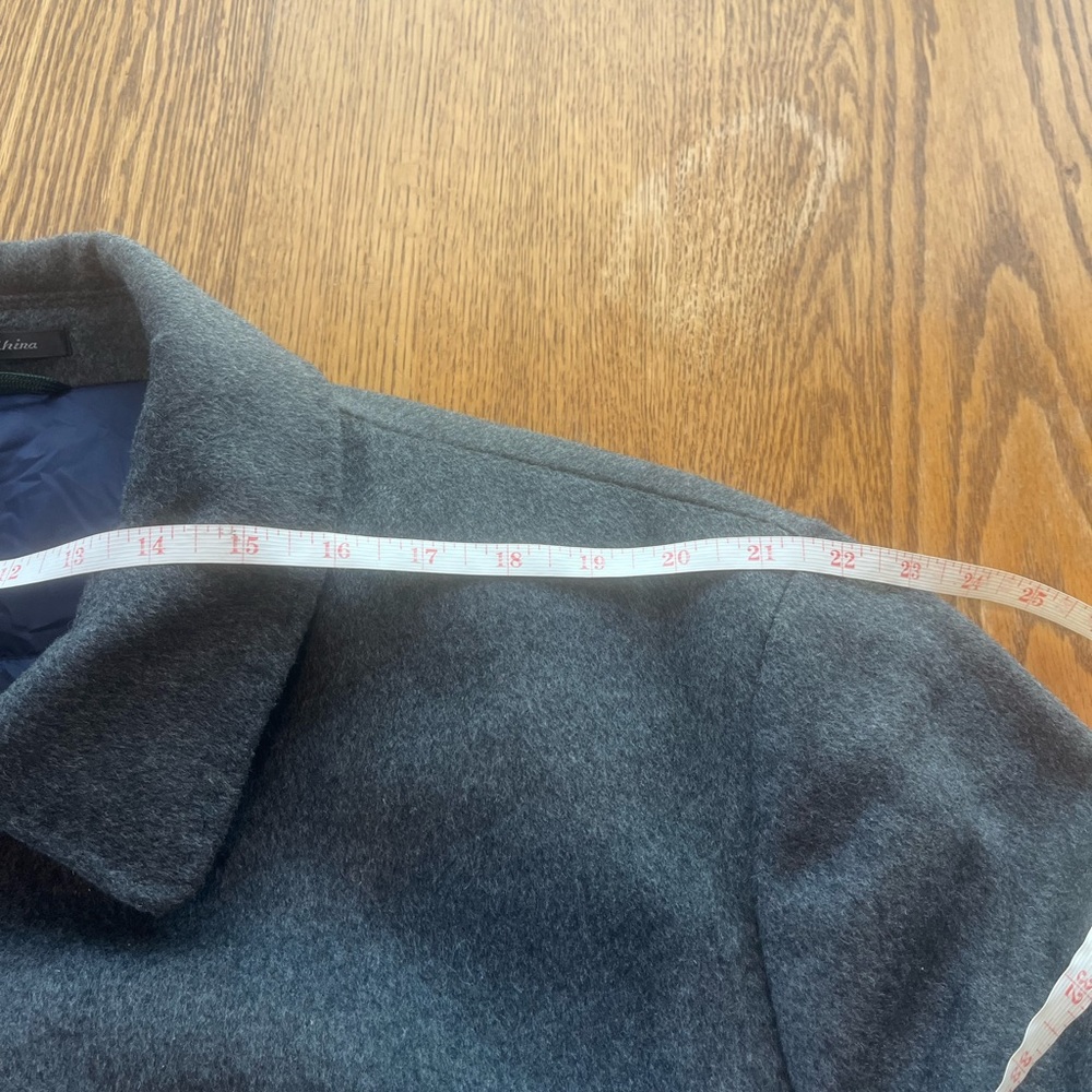 Lauren Ralph Lauren Thermal Puff Down Lined Wool Men’s Dress Overcoat 48R XL - Picture 5 of 12